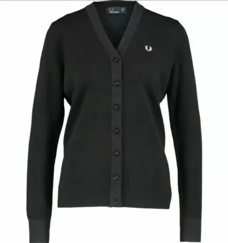 Fred perry damen cardigan - fred, damen-cardigan