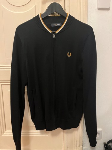 Fred perry cardigan schwarz - fred,