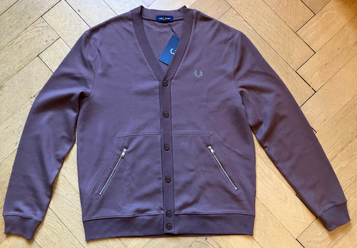 Fred perry cardigan brown - fred,