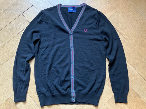 Fred perry classic cardigan - perry,