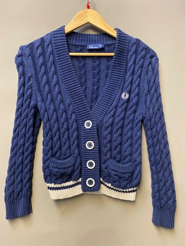 Fred perry damen cardigan - fred, damen-cardigan