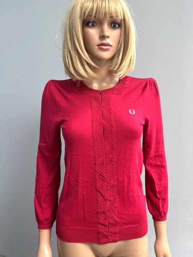 Fred perry purpurrote - purpurrote, seide