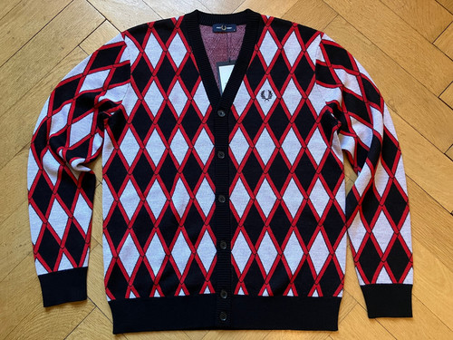 Fred perry cardigan large - perry,