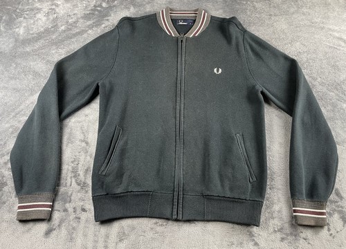Fred perry bomber strickjacke - fred,