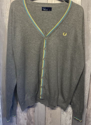 Fred perry grau baumwolle - grau,