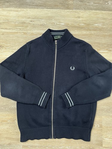 Fred perry strickjacke - strickjacke, zip