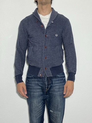 Fred perry cardigan stoffjacke - cardigan,