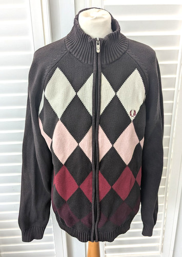 Fred perry strickjacke mit - fred,